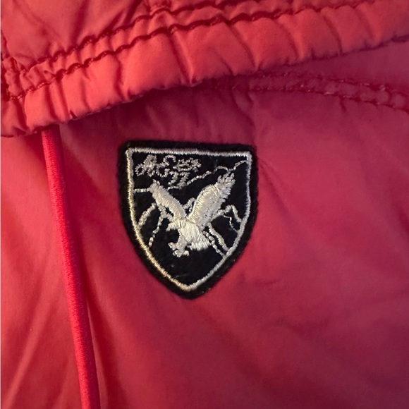 American Eagle Pink Puffer Jacket- Large women’s - Picture 4 of 10